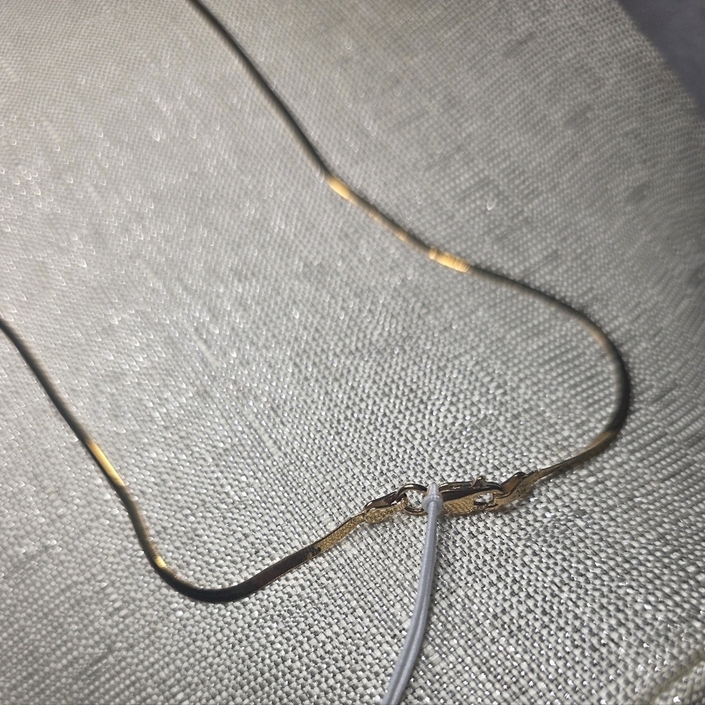Karizia Elegant Gold Necklace 925 - Picture 7 of 10